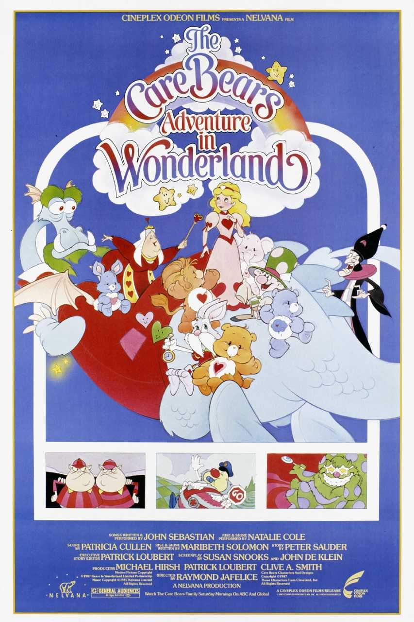 The Care Bears Adventure In Wonderland Main Poster