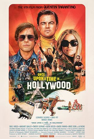Once Upon a Time... in Hollywood (2019) Main Poster