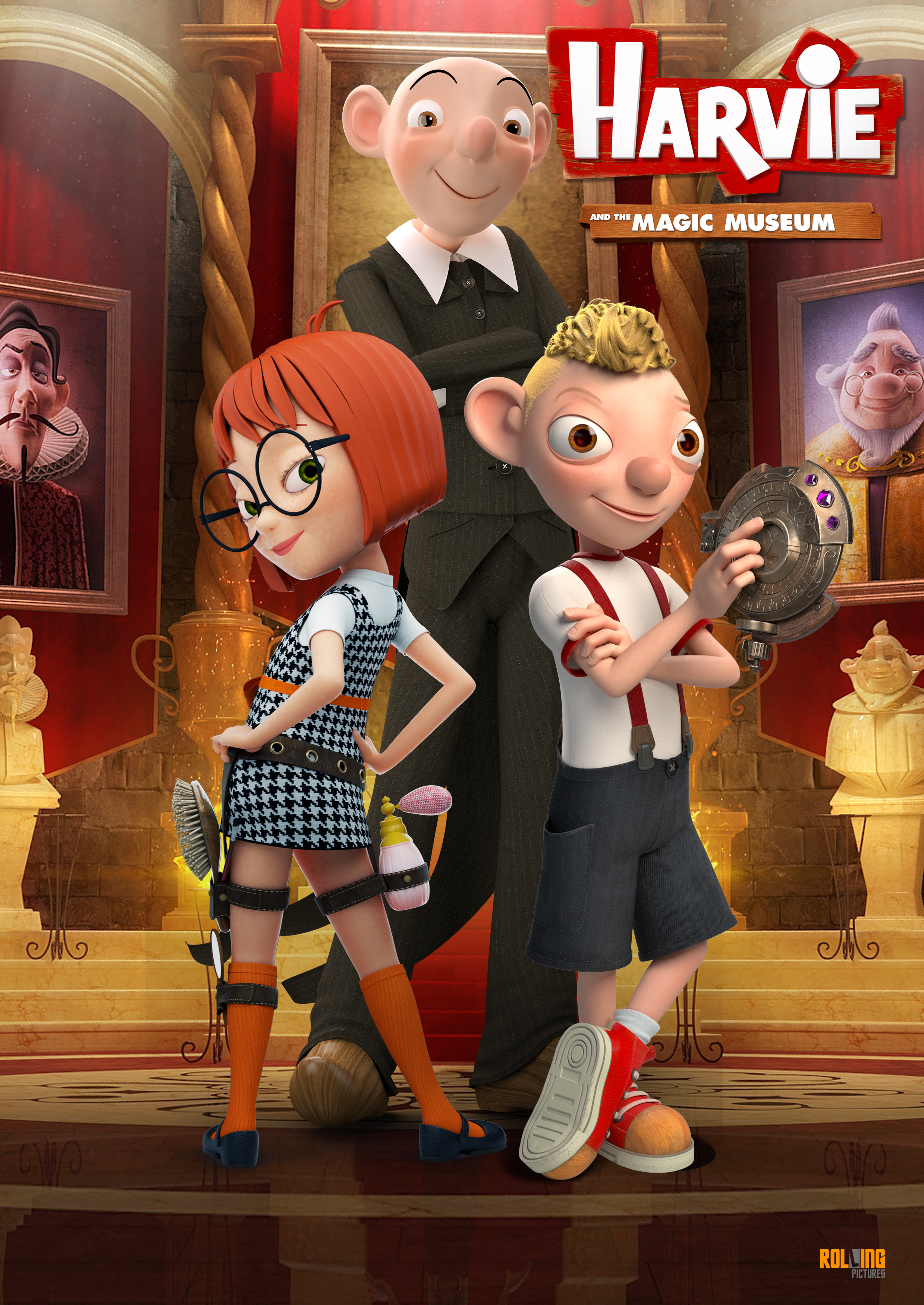 Harvie And The Magic Museum Main Poster