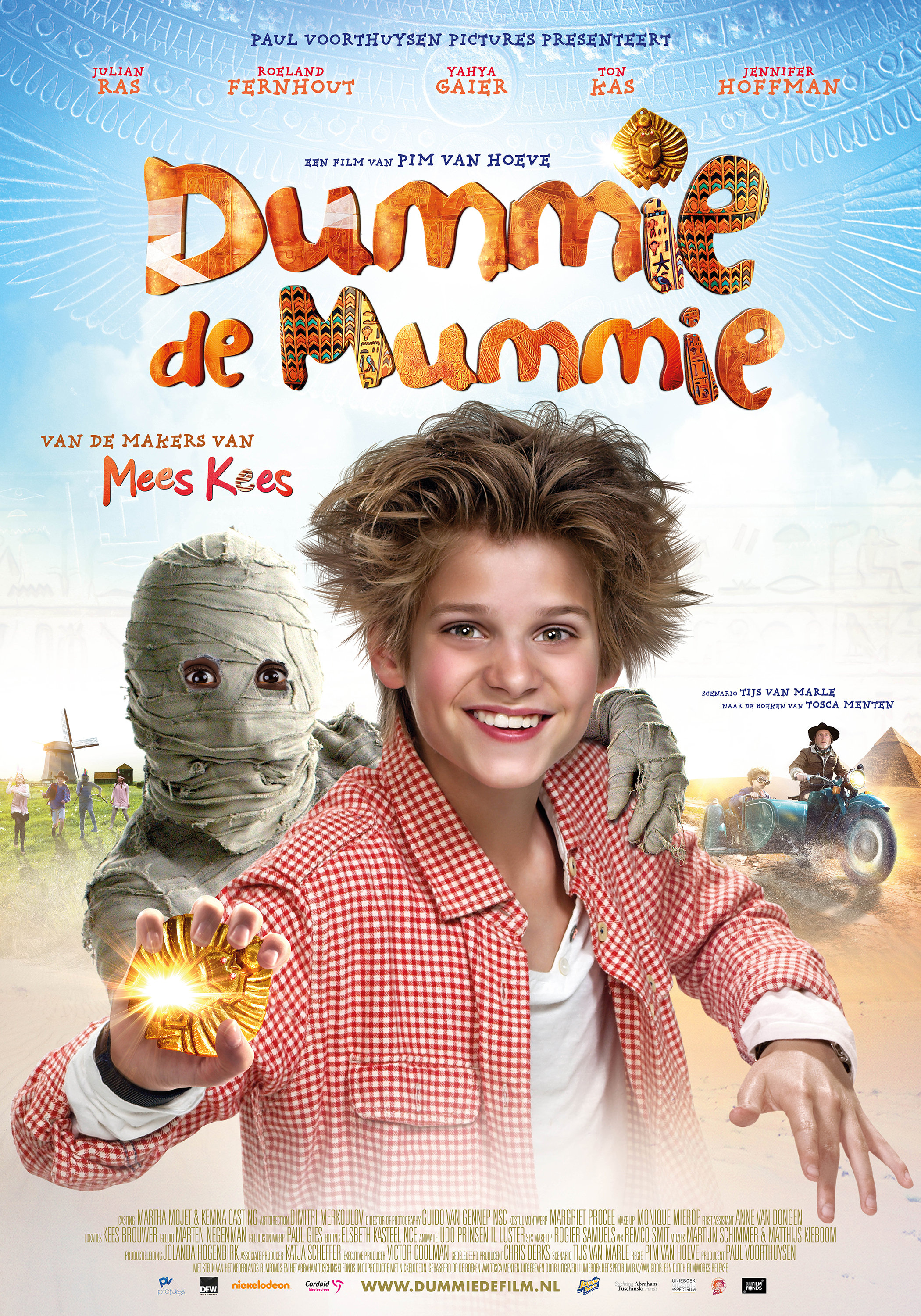 Dummie The Mummy And The Golden Scarabee Main Poster