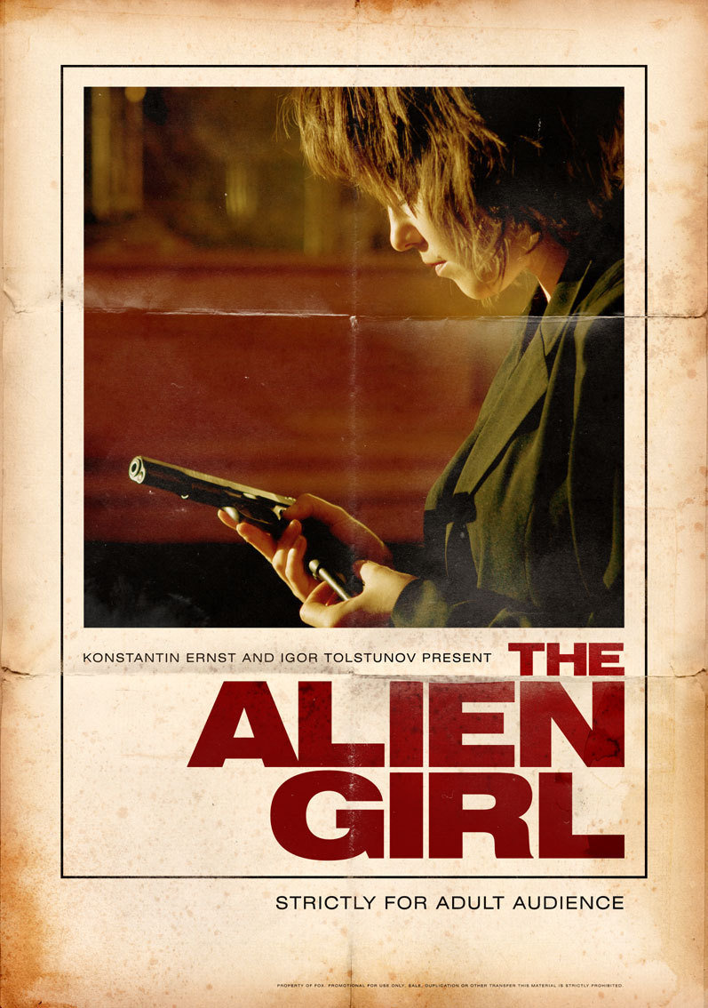 The Alien Girl Main Poster