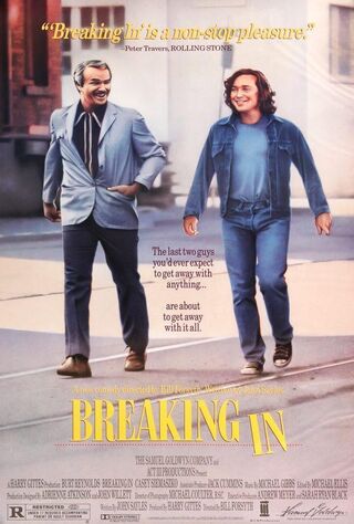 Breaking In (1989) Main Poster