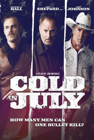 Cold In July (2014) Main Poster