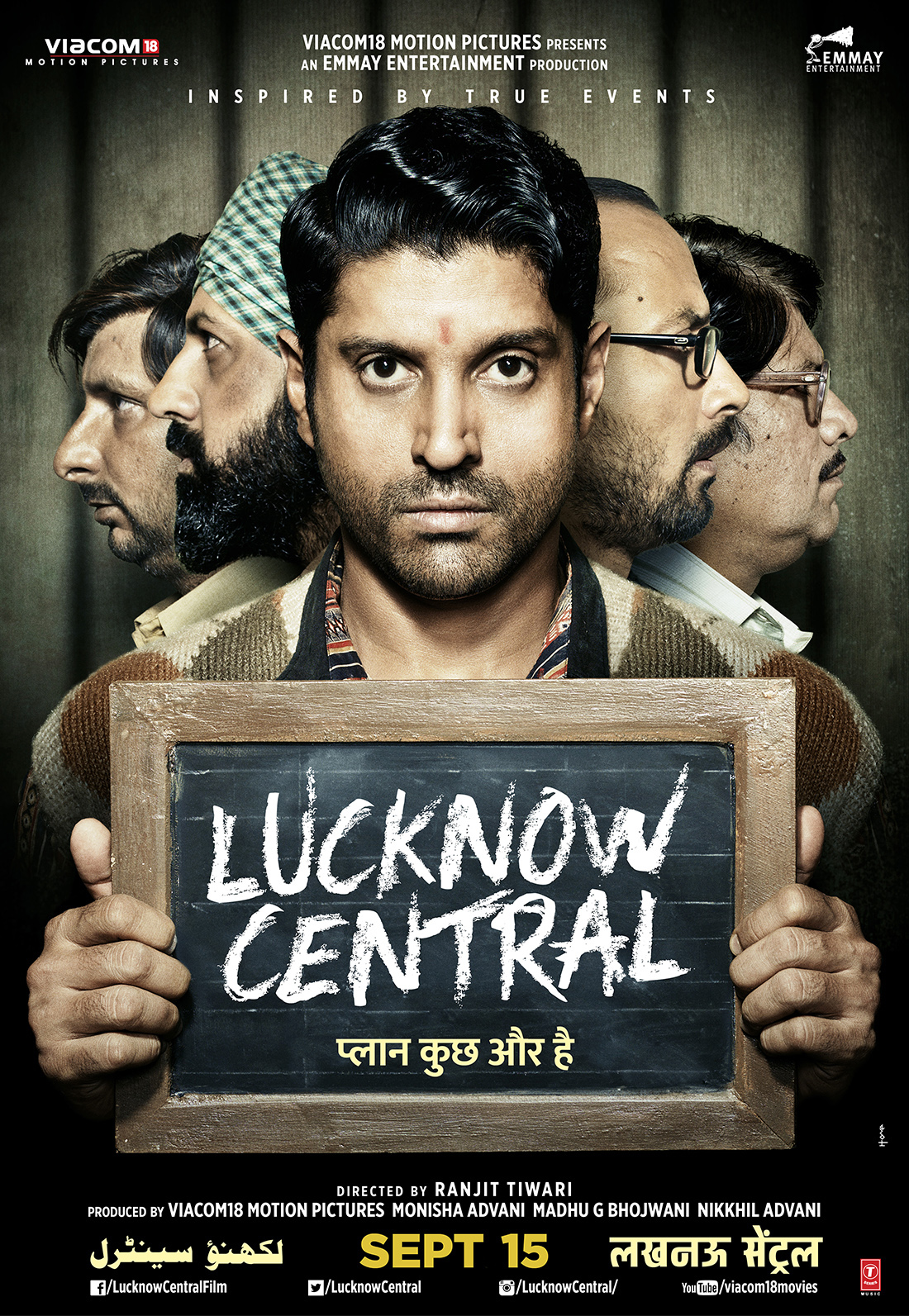 Lucknow Central Main Poster