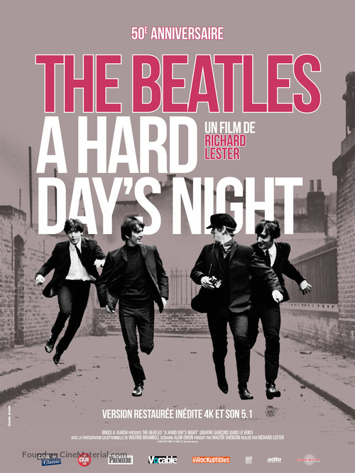 A Hard Day's Night Main Poster