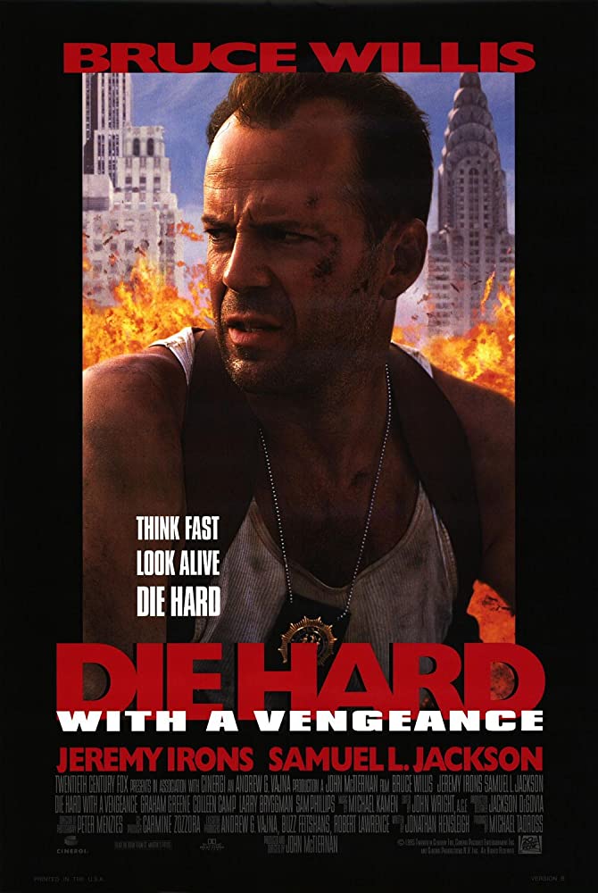 Die Hard: With a Vengeance Main Poster
