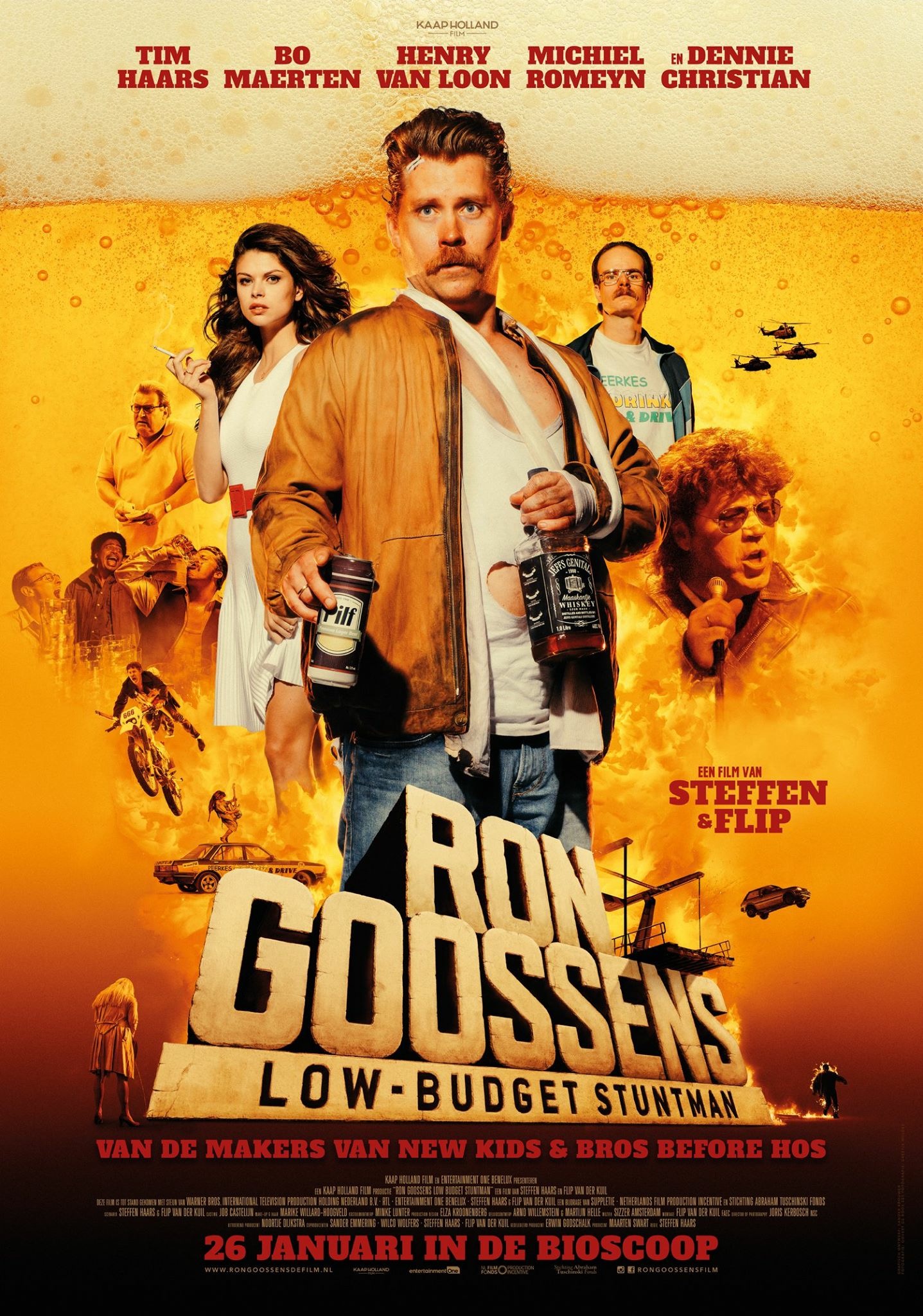 Ron Goossens, Low Budget Stuntman Main Poster