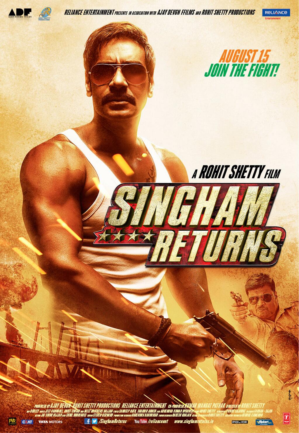 Singham Returns (2014) Main Poster