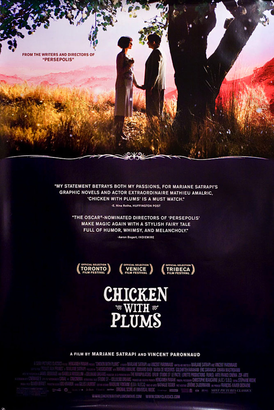 Chicken With Plums Main Poster