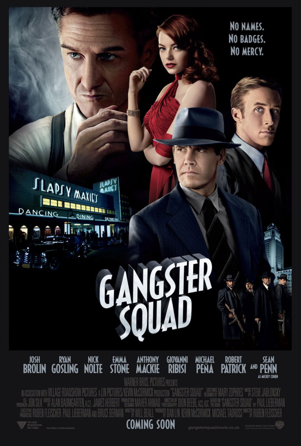 Gangster Squad Main Poster