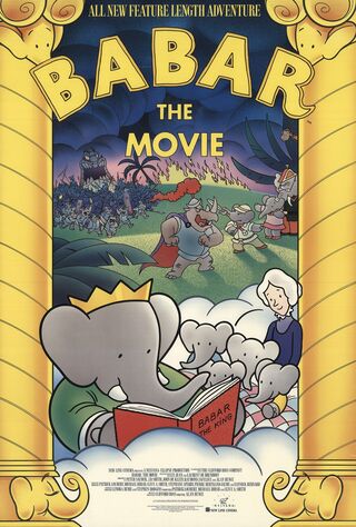 Babar: The Movie (1989) Main Poster