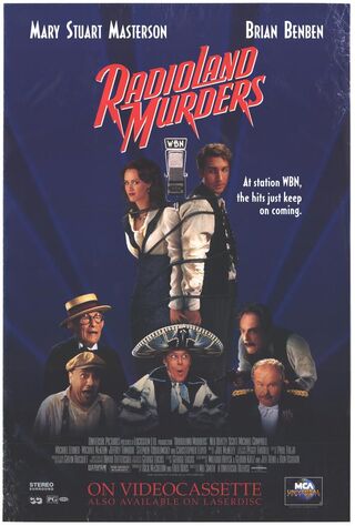 Radioland Murders (1994) Main Poster