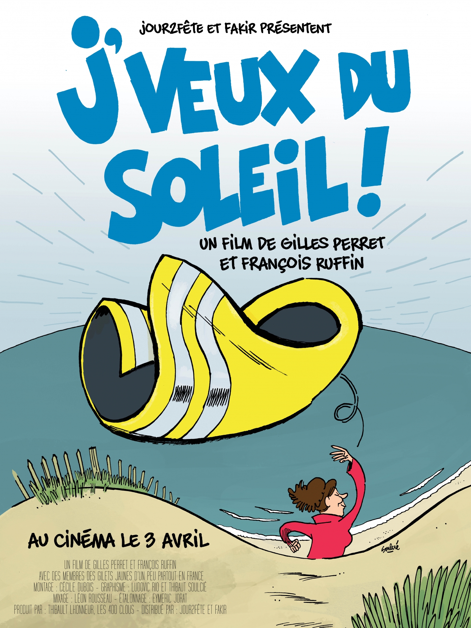 J'veux Du Soleil Main Poster