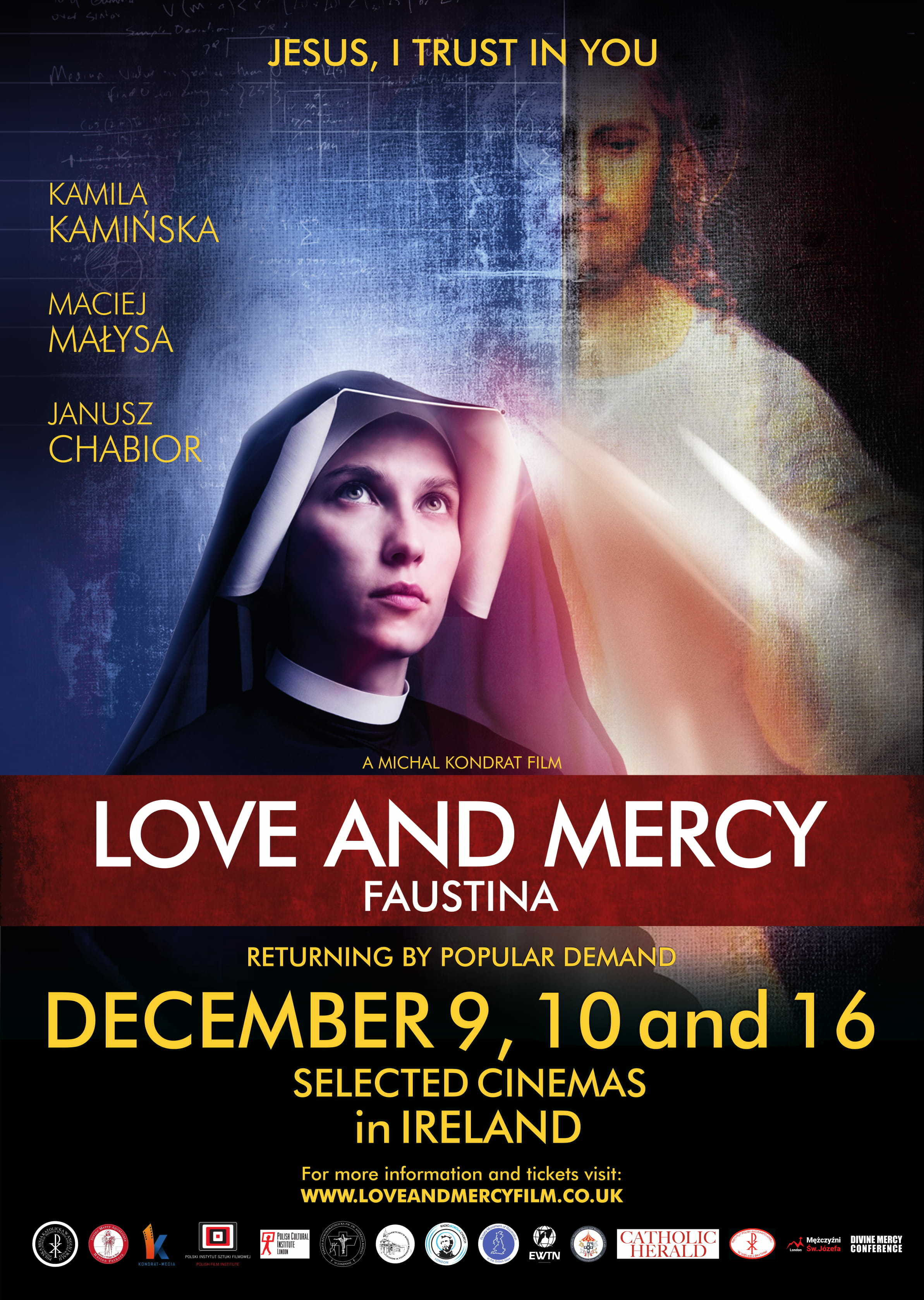 Faustina: Love And Mercy Main Poster