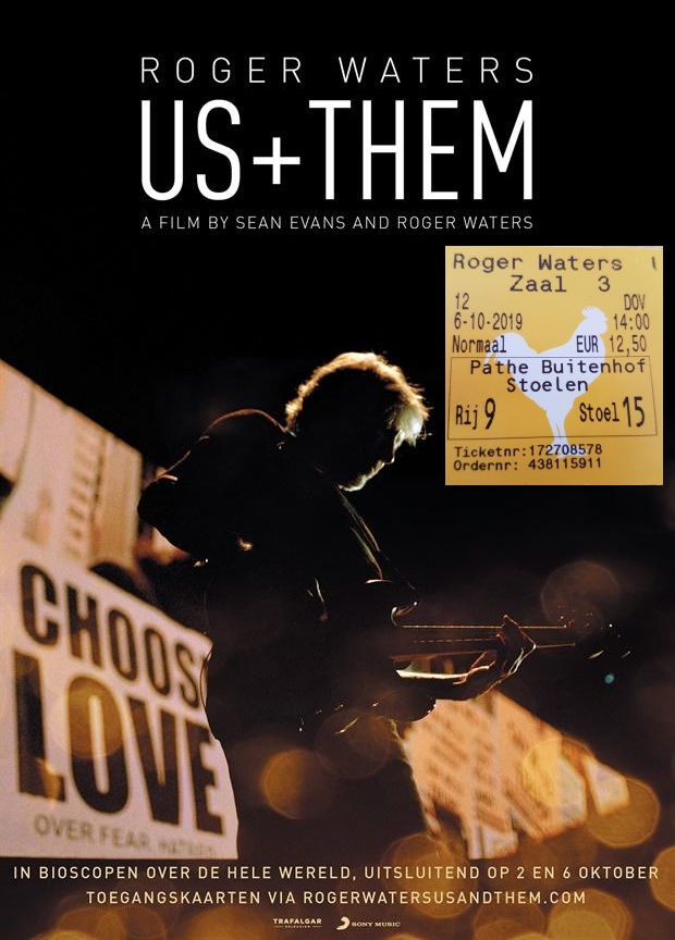 Roger Waters - Us + Them Main Poster