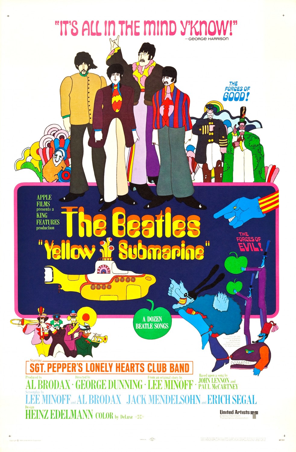 Yellow Submarine Main Poster