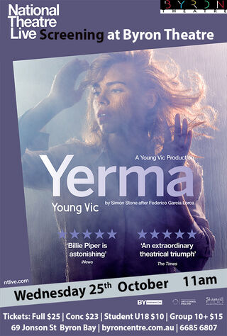 National Theatre Live: Yerma (0) Main Poster