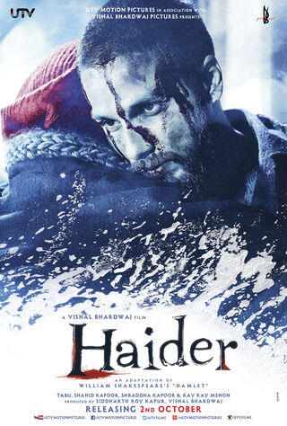 Haider (2014) Main Poster