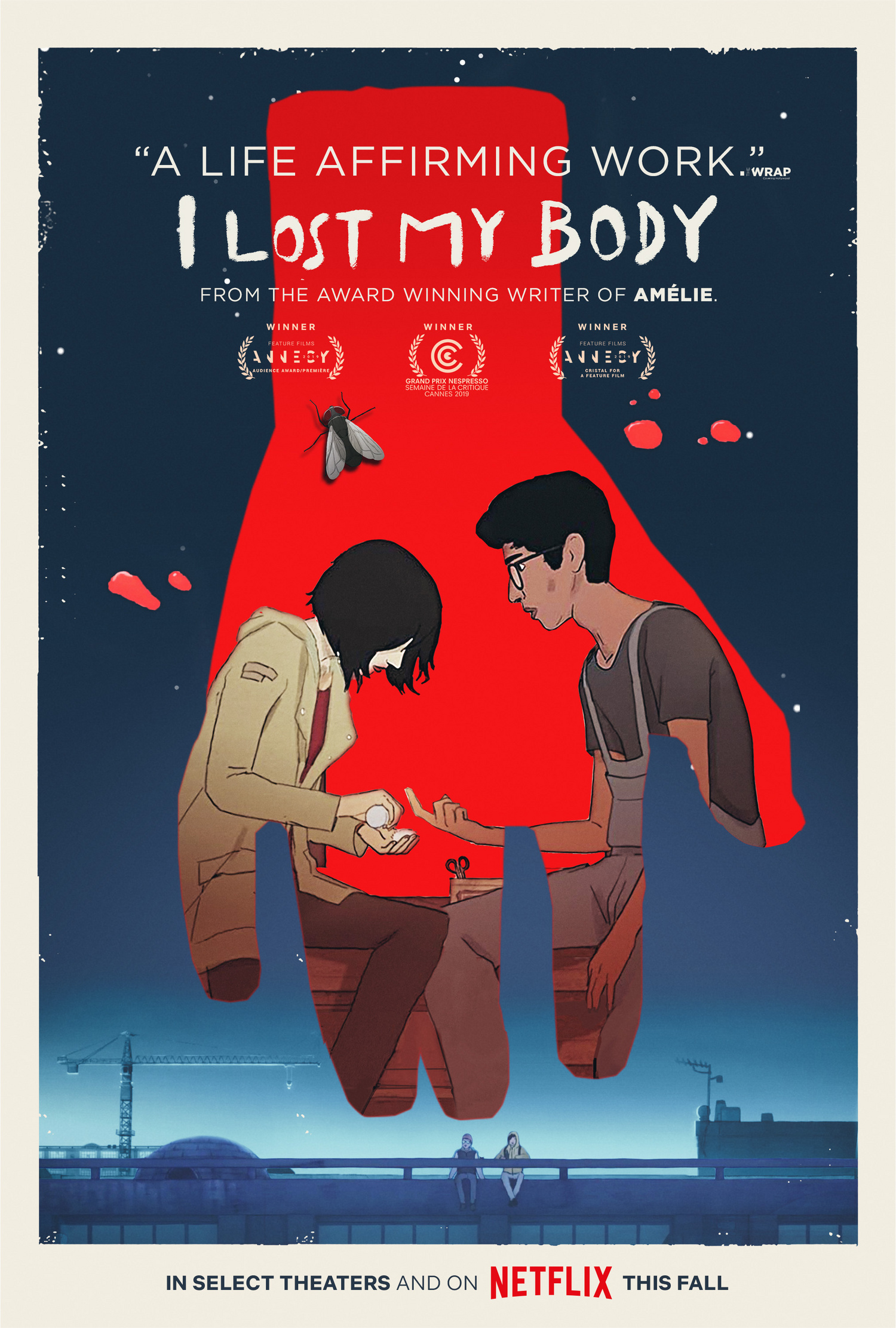 I Lost My Body Main Poster