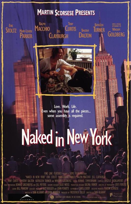 Naked In New York Main Poster
