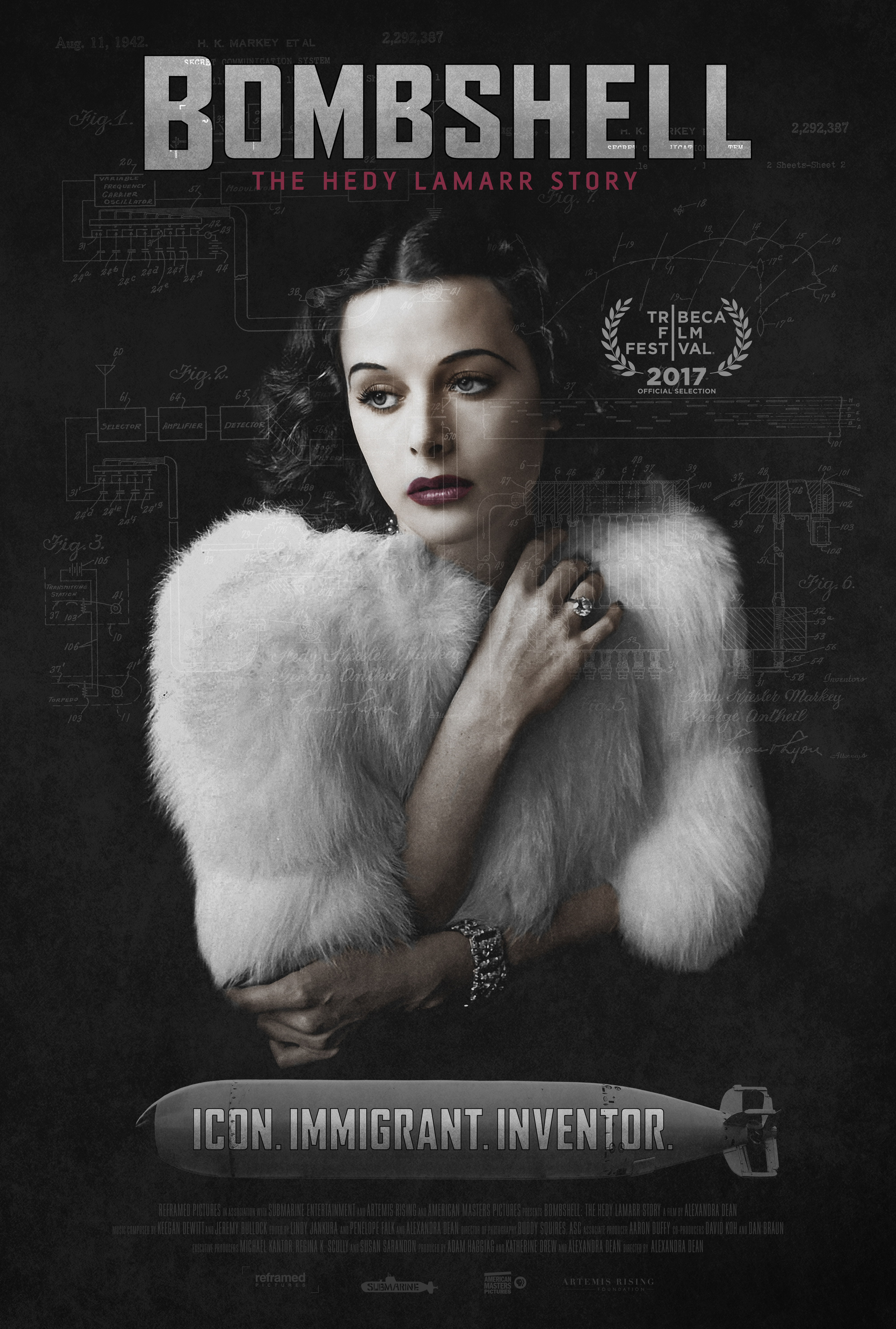 Bombshell: The Hedy Lamarr Story Main Poster