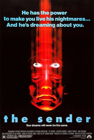 The Sender (1982) Main Poster