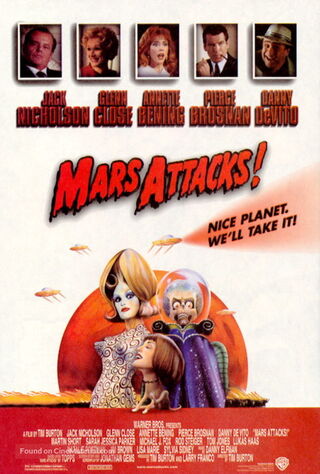 Mars Attacks! (1996) Main Poster