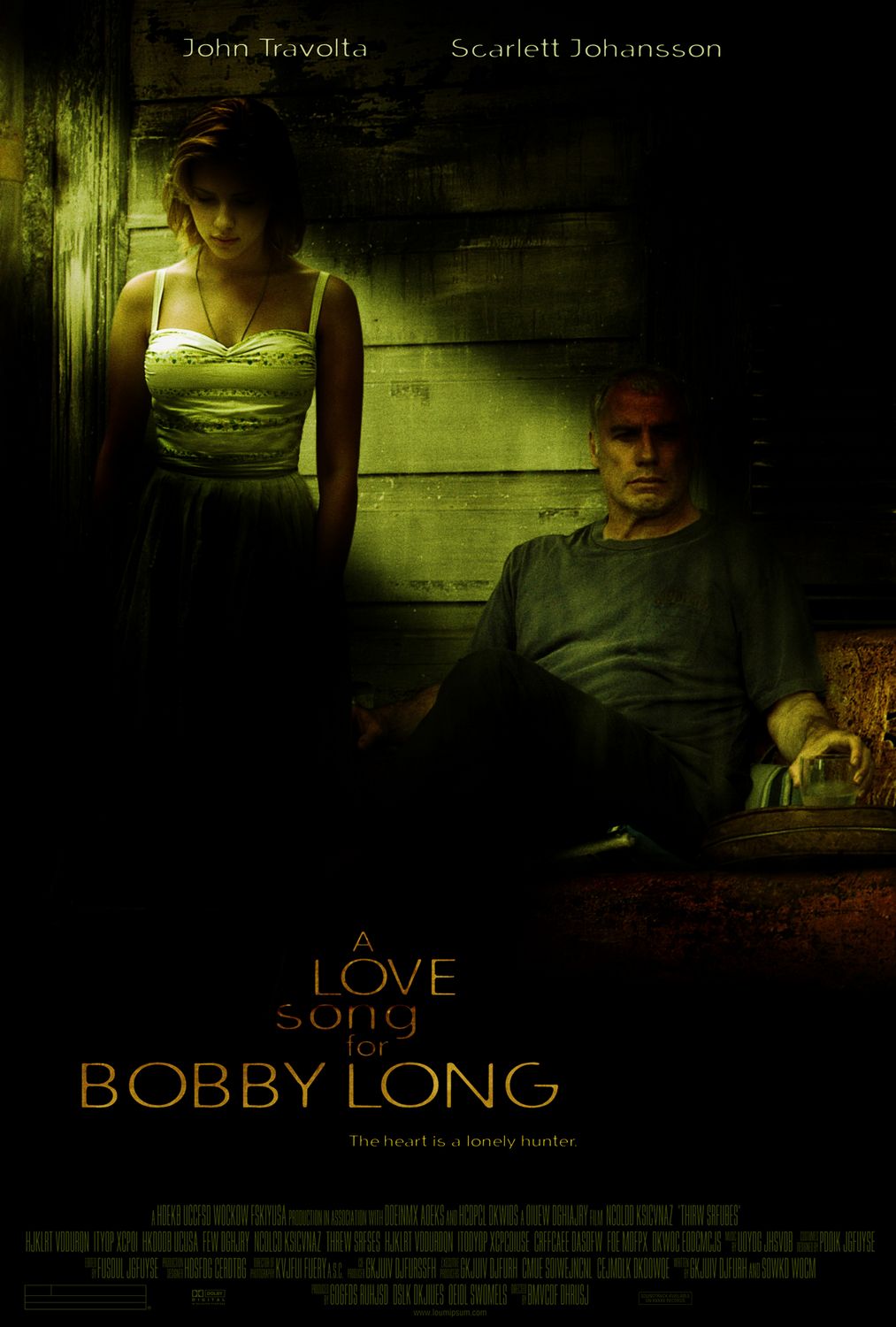 A Love Song For Bobby Long Main Poster