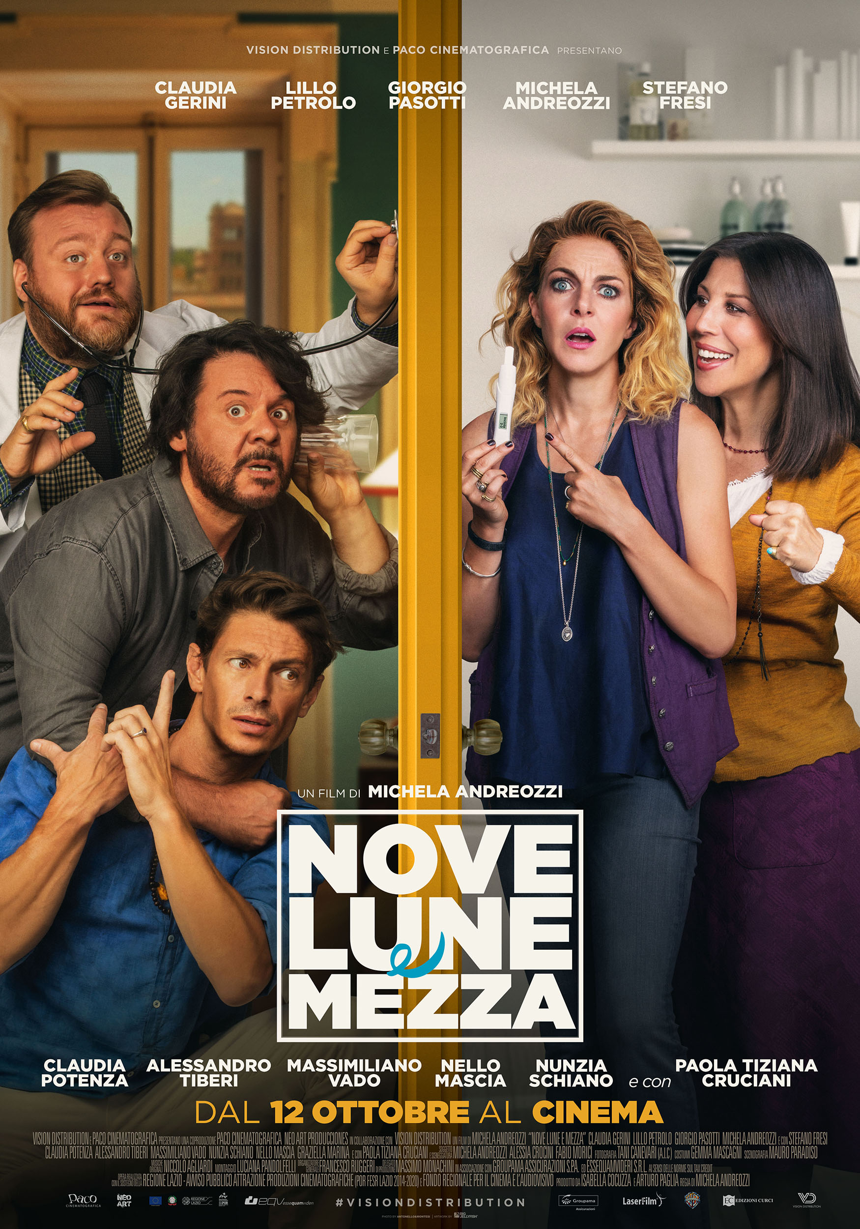 Nove Lune E Mezza (2017) Main Poster