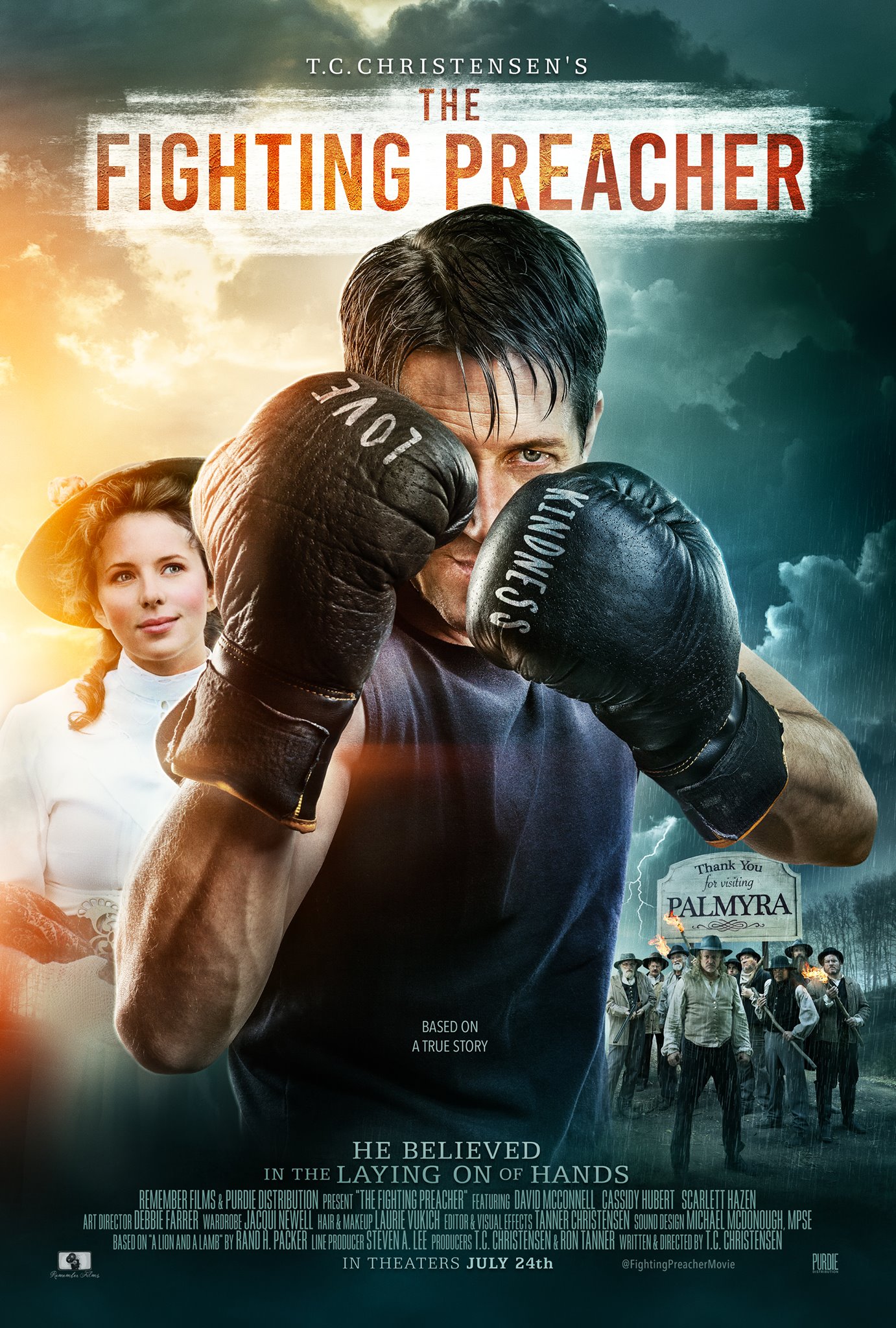 The Fighting Preacher Main Poster