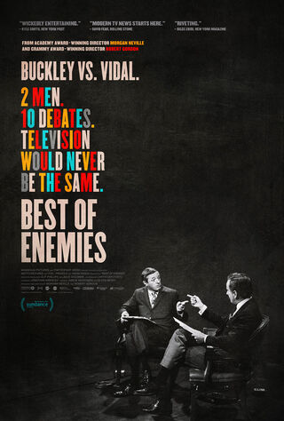 Best Of Enemies: Buckley Vs. Vidal (2015) Main Poster
