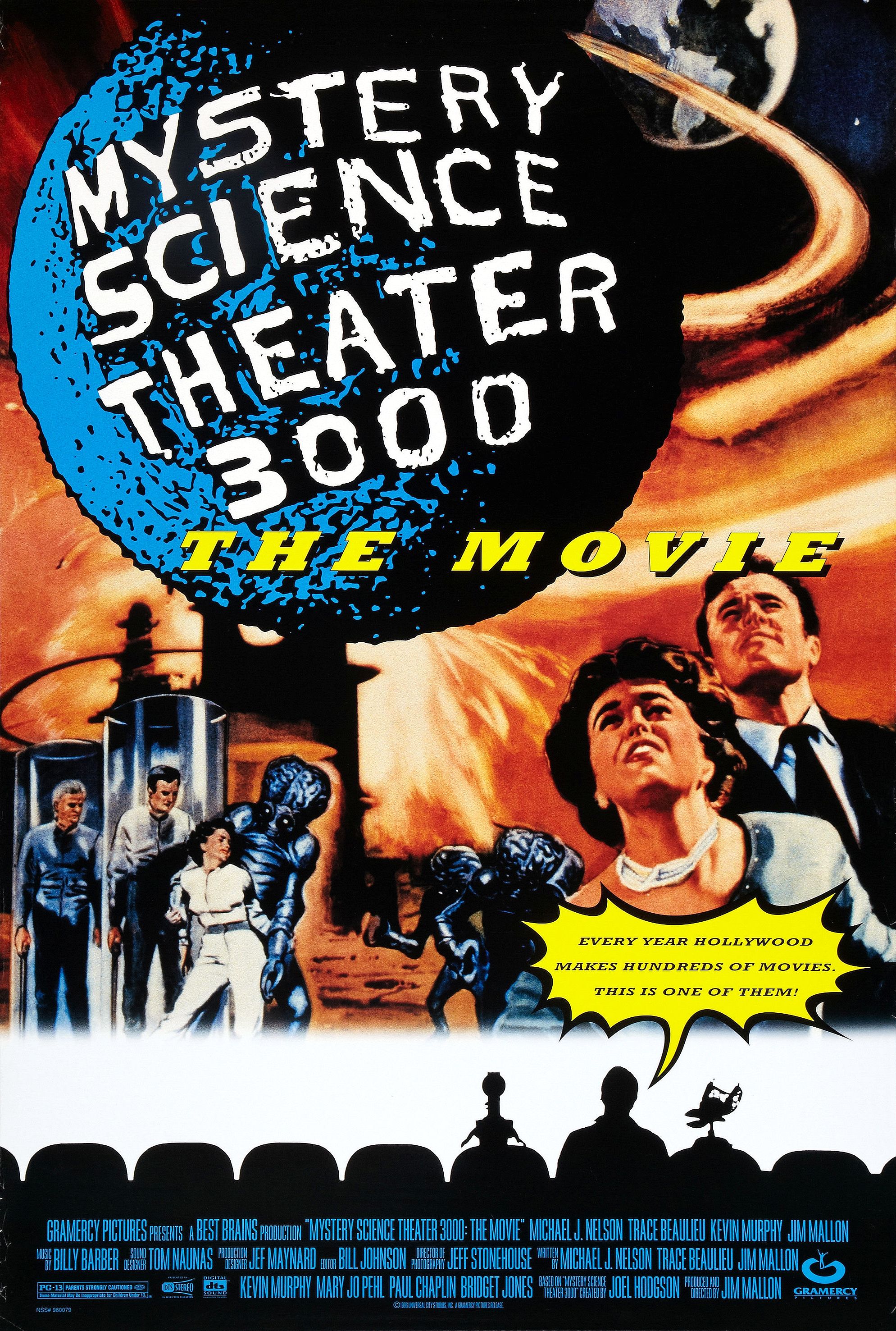 Mystery Science Theater 3000: The Movie (1996) Main Poster
