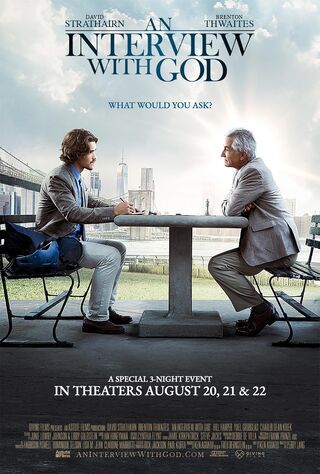An Interview With God (2018) Main Poster