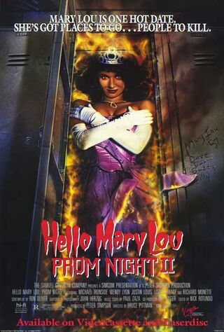 Prom Night II (1987) Main Poster