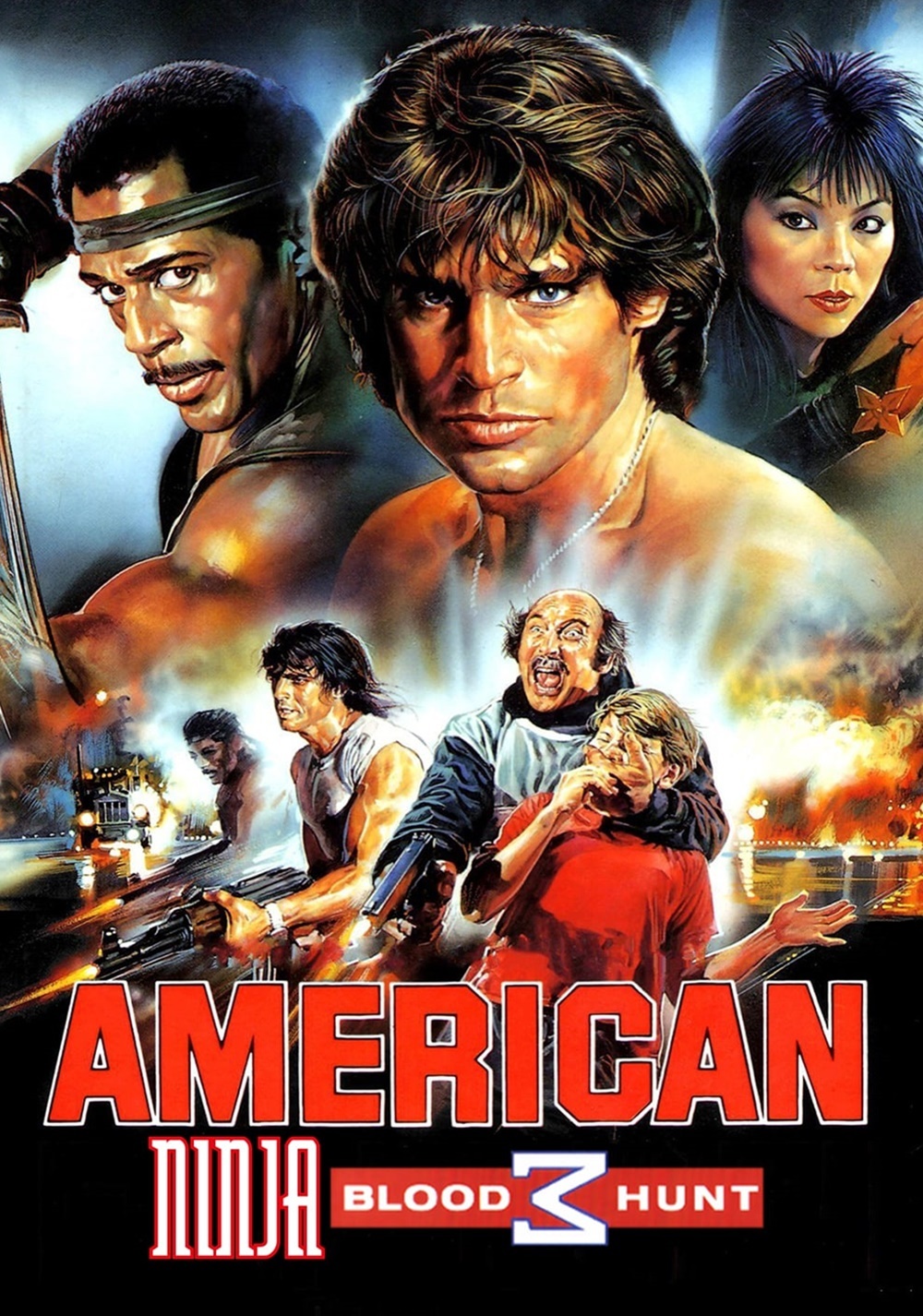 American Ninja 3: Blood Hunt (1989) Main Poster