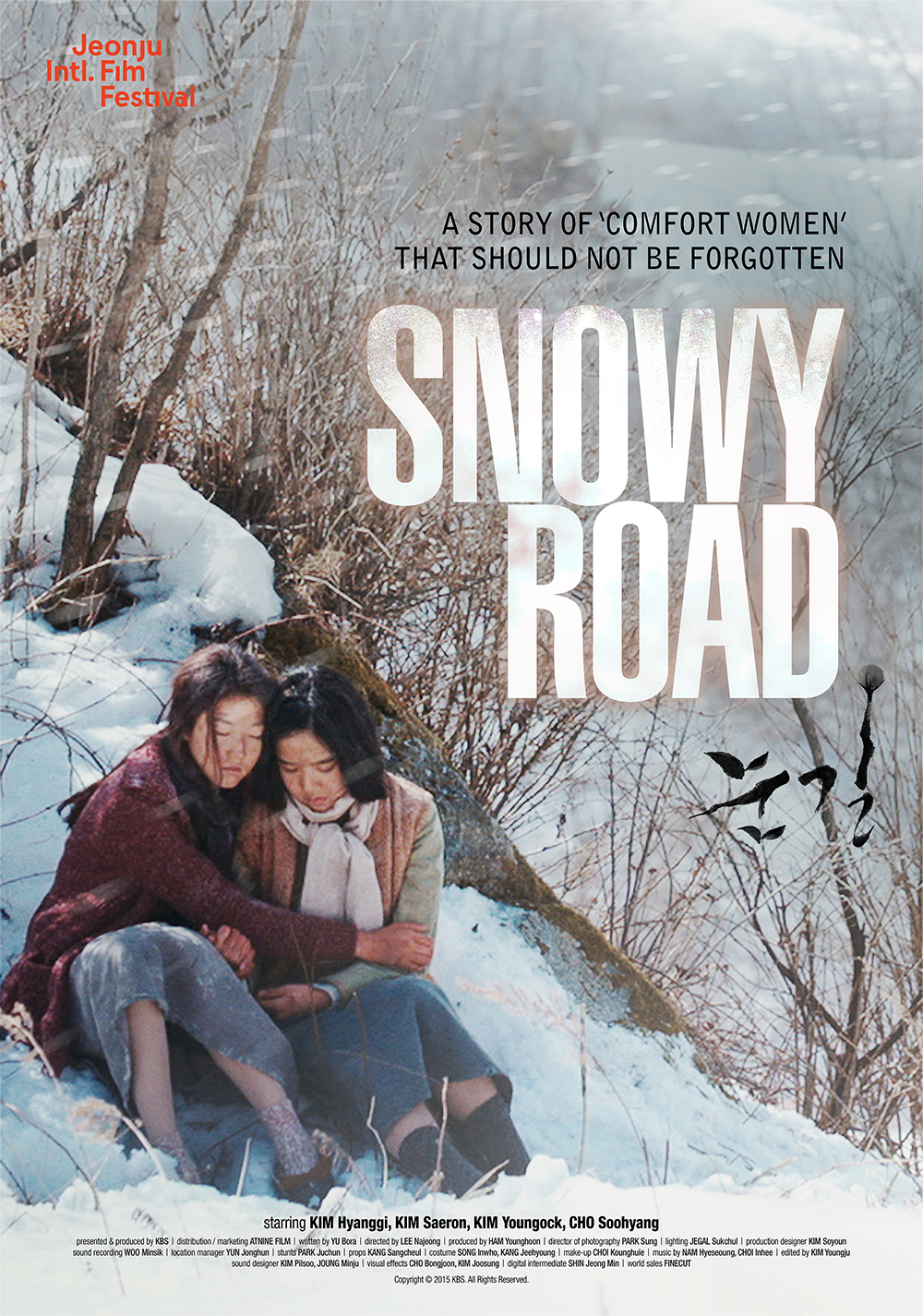 Snowy Road Main Poster