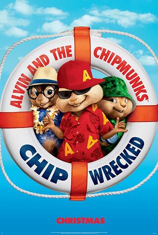 Alvin and the Chipmunks: Chipwrecked (2011) Main Poster