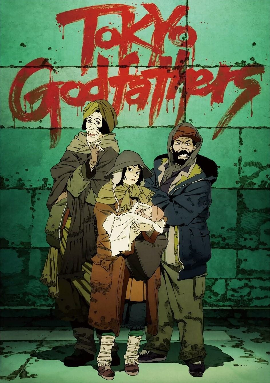 Tokyo Godfathers Main Poster
