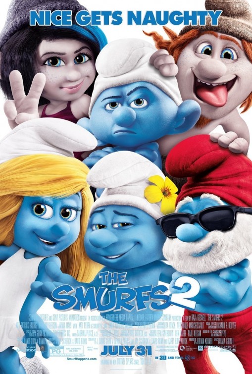 The Smurfs 2 Main Poster