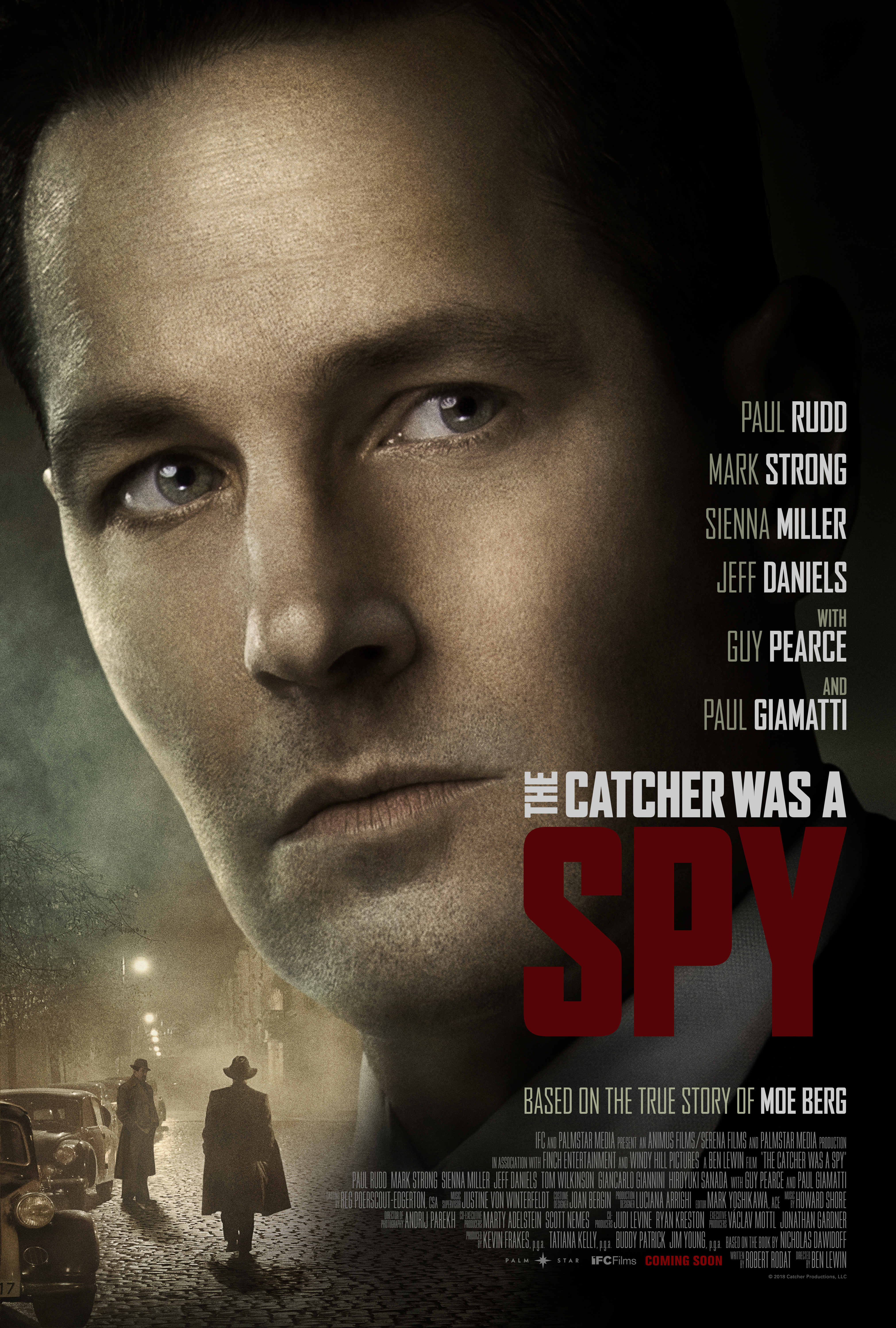 The Catcher Was A Spy (2018) Main Poster