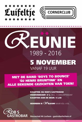 De Reünie (2016) Main Poster