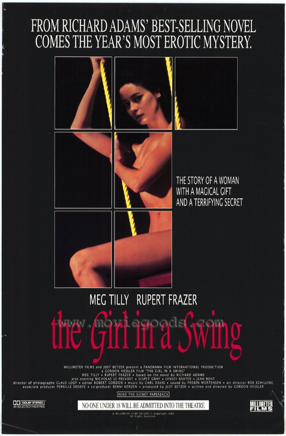 The Girl In A Swing Main Poster