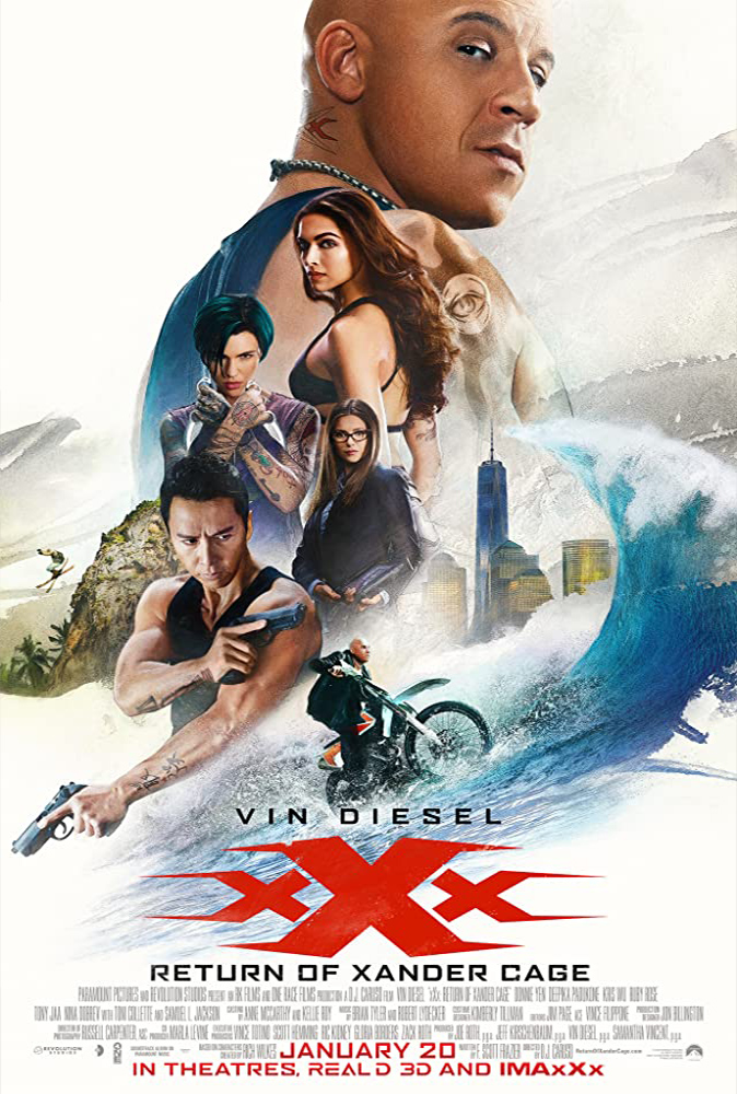 xXx: Return of Xander Cage Main Poster