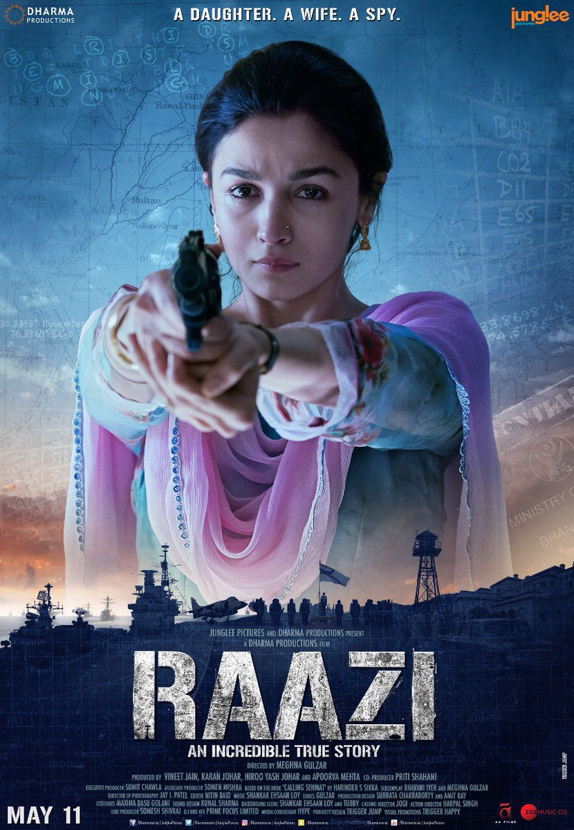 Raazi (2018) Main Poster