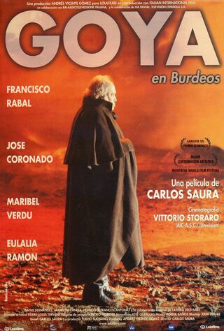 Goya In Bordeaux (1999) Main Poster
