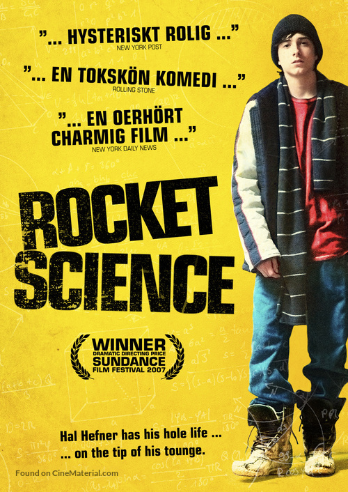 Rocket Science (2007) Main Poster