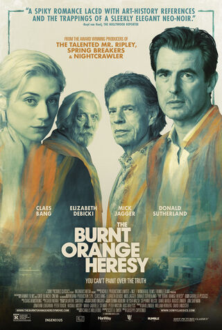 The Burnt Orange Heresy (2020) Main Poster