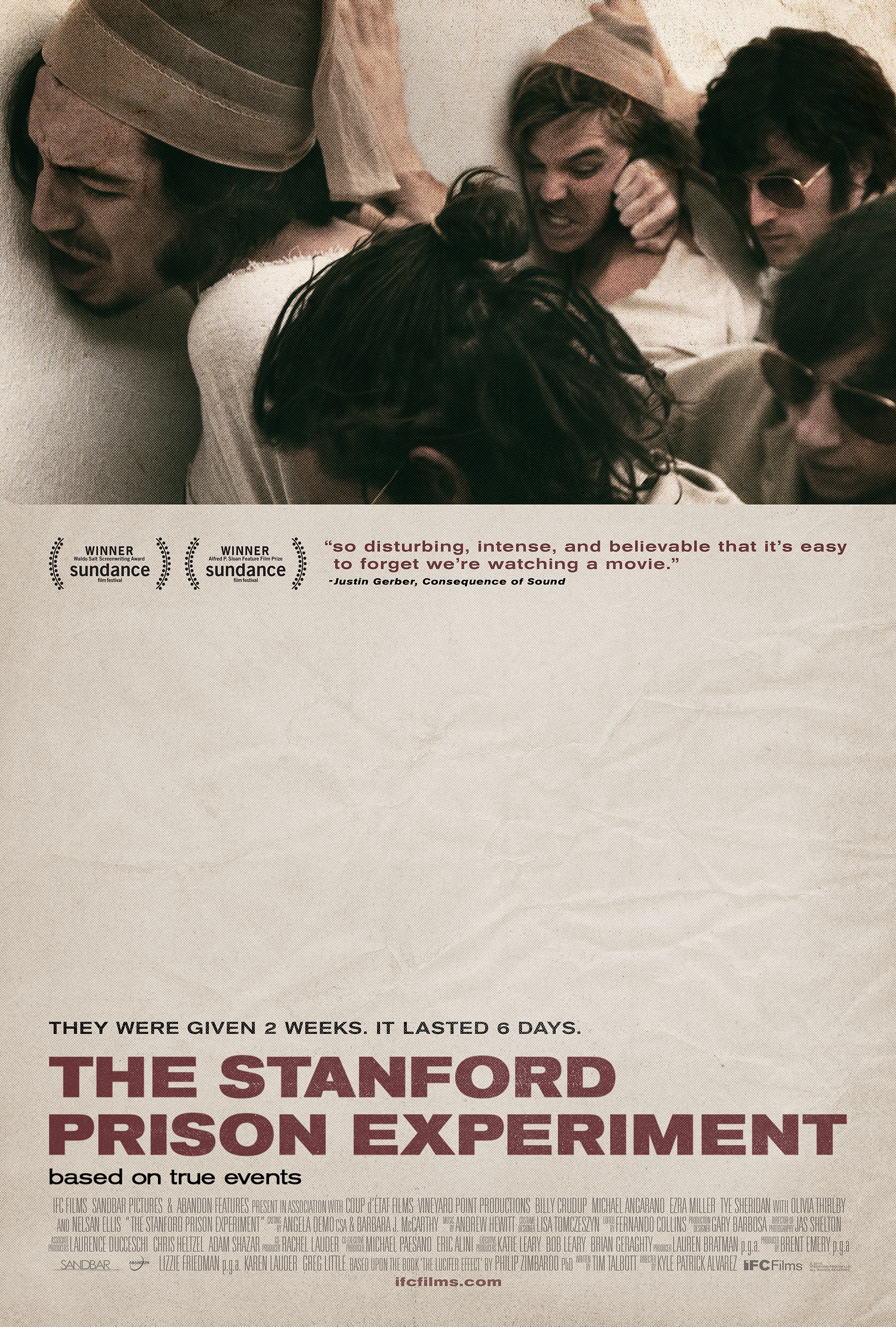 The Stanford Prison Experiment Main Poster