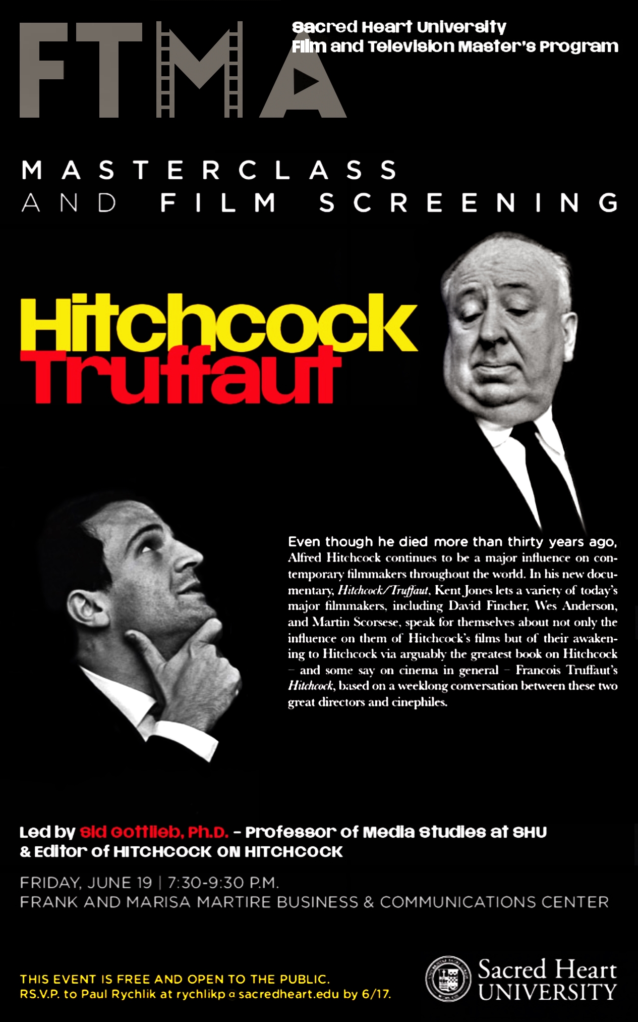Hitchcock/Truffaut Main Poster