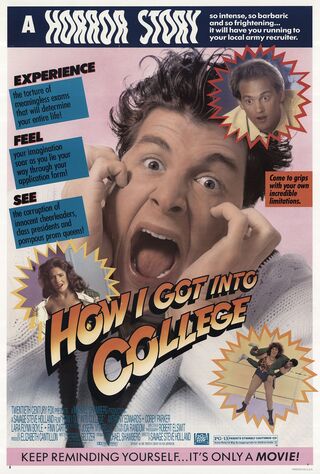 How I Got Into College (1989) Main Poster
